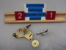 Garrard Synchro LAB 95/75 Play Lift Knob Assembly Tested. Parting Out LAB 95/75