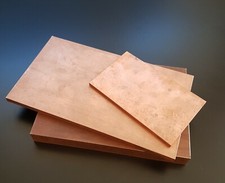 Lamiera/piastra in rame 99,9%. Nuovo, spessore 1 mm - molte misure.