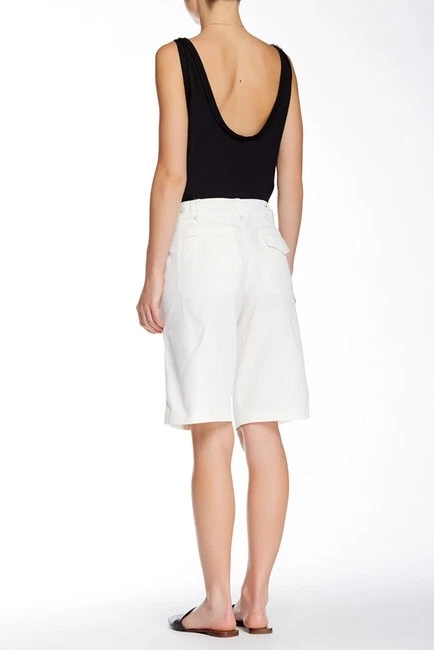 Bermudas Da-Nang mezcla de seda con cáscara de huevo 4 nuevas con etiquetas $150 Foto 4 de 4