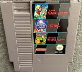 NES ORIGINAL NINTENDO KONSOLE - KOMPLETT+NES  3 SP-NODUL*MARIO,TETRIS+WORLD CUP
