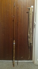 Vintage Split Cane Fishing Rod. Estimated 1920s  Cork Handle.