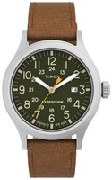 Timex Expedition Scout (40 Mm) GrüNes Zifferblatt / Braunes TW4B23000 Uhr