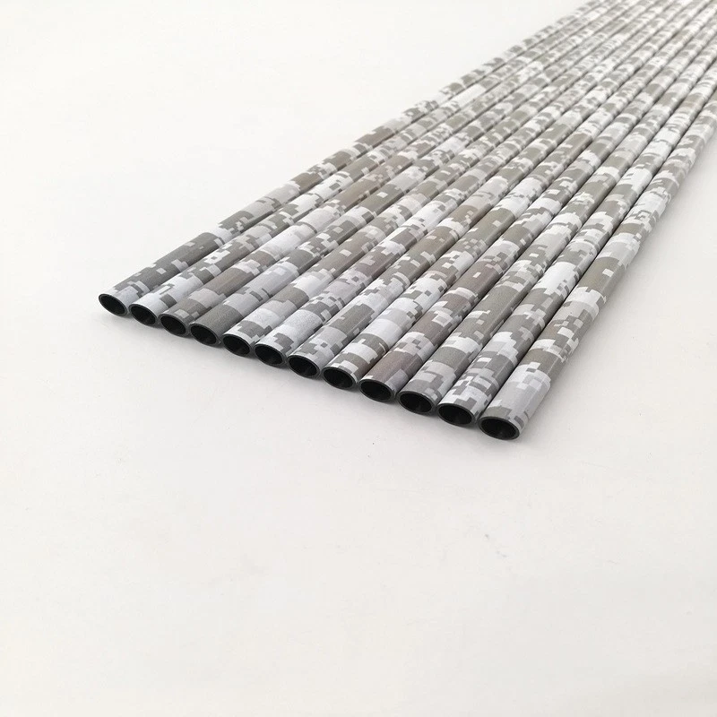 6/12PCS Carbon Arrow Shaft Camouflage ID6.2mm Traditional Compound Bow DIY - Image 2 of 4