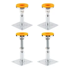 4 Pack Anti-Slip Shock Absorption,Adjustable Support Jack for The Floor,Floor...