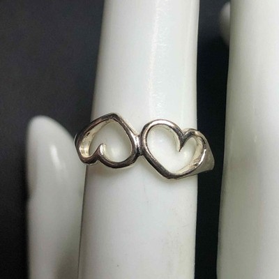 6917 Sterling signierter CW 925 Diamant Sterne Bandring Gr. 5,5 (6,9 g)