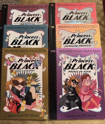 Lot Of 6 The Princess Black Book By Shannon Hale And Dean Hale
