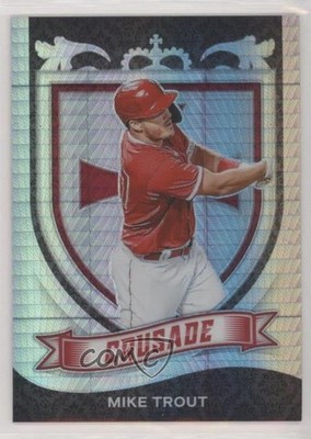2021 Panini Chronicles Crusade Hyper Prizm 22/299 Mike Trout #19 0n0p