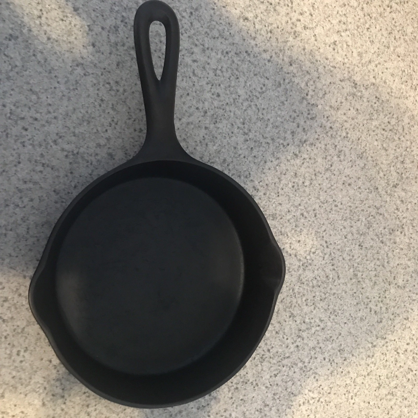 Vintage 6 Inch Unmarked Cast Iron Skillet