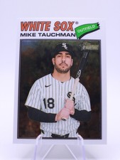 2026 Topps Heritage #90 Chrome - Mike Tauchman Chicago White Sox