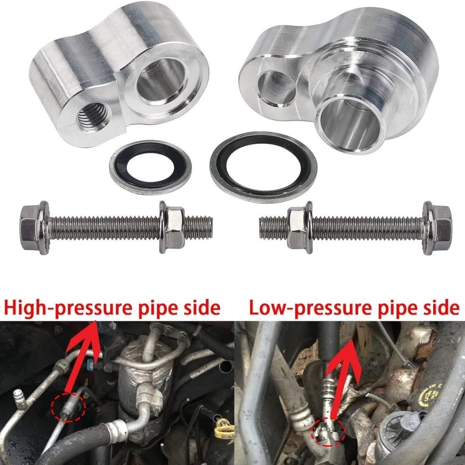 Kit de bloqueo de aire acondicionado trasero para Chevy Tahoe Suburban GM Cadillac Escalade EXT ESV Foto 2 de 4