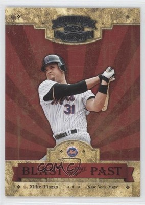 2004 Donruss Throwback Threads Blast from the Past 1158/1500 Mike Piazza HOF 9bp