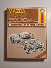 Haynes Repair Manual 267 Mazda Pick Up 1972-1...