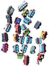 Thomas The Tank Engine  Friends Lot - 25 Piece Wooden Magnetic Trains AS IS