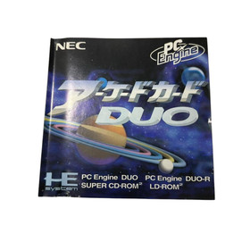 PCE Arcade Card DUO PC Engine Duo So
