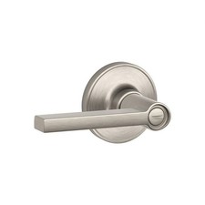SCHLAGE Solstice Privacy Door Lever Set Satin Nickel Model J40 SOL 619 NOS