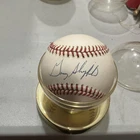 Gary Sheffield Autographed Baseball Early Autograph. Not Authenticated