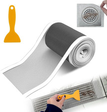4 Inch X 33 FT Disposable Shower Drain Screen Self-Adhesive Stickers, with Clean