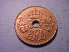 New Guinea 1 Penny 1936 BU #96719