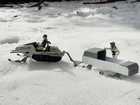 GI Joe Polar Battle Bear 3d Printed TRAILER custom accessory ARAH