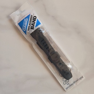 Brand New GENUINE CASIO PROTREK Black Urethane Watch Band 10631613 FROM JAPAN