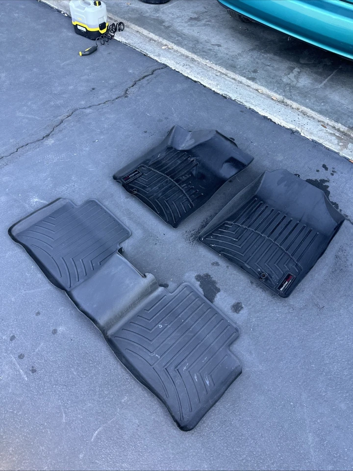 Alfombrillas WeatherTech 2009-2014 Nissan Máxima usadas - negras Foto 2 de 4