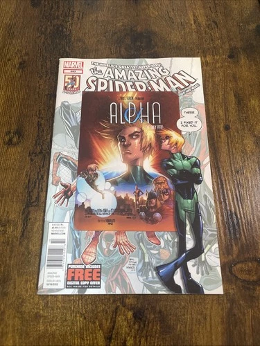 Amazing Spider-Man #693 (8.5 VF+) Newsstand Variant - 2012