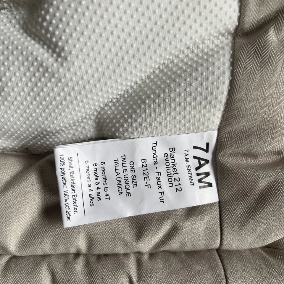 7 A.M. Manta Niño 212 Evolution Tundra Cochecito/Saco Asiento Coche 6M-4T Foto 4 de 4