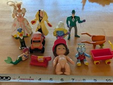 Vintage McDonald's Happy Meal Burger King Toy Lot 12 Piece