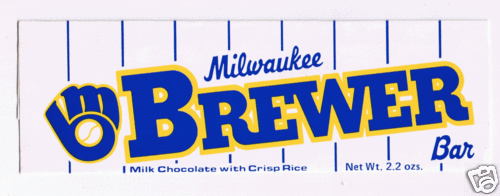 Milwaukee Brewer Bar Wrapper - Bild 1 von 1