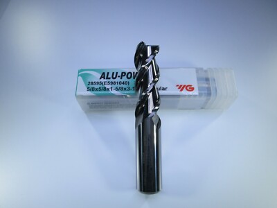 NEW YG 28595 E5981040 ALU-POWER HPC SOLID CARBIDE 5/8