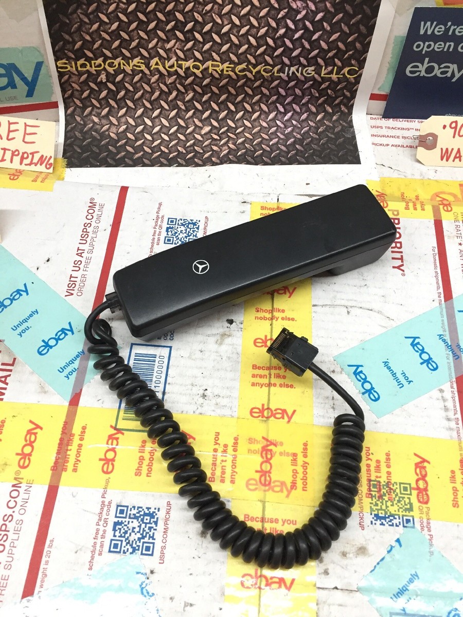 Mercedes-Benz 携帯電話機 DB001 本体 1990-2002 MERCEDES-BENZ 500 CENTER CONSOLE PHONE w/ Cord (92 500SL