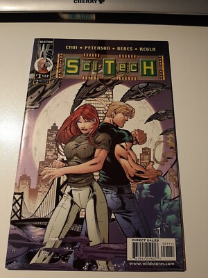 US WILDSTORM Sci-Tech (1999) #1-#4 COVER & ART BY ED BENES COMPLETE SERIES
