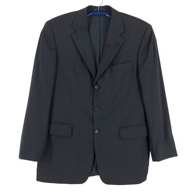 HUGO BOSS Cerutti 1881 Da Vinci Lucca 100% Wolle Blazer Größe 50 - M