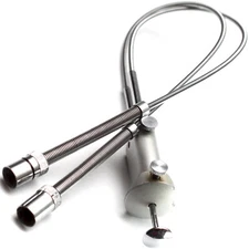 Vintage Leica Leitz Wetzlar 13" Double Shutter Release Cable All-Metal Germany