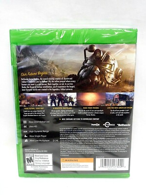 Fallout 76 (Xbox One, 2018, Gamestop Exclusive/Xbox Exclusive 500