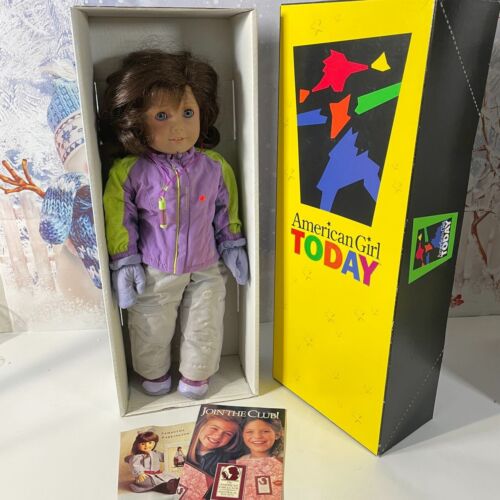 American Girl Doll Lindsey 18" with Ski Outfit Original Box