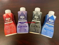 RIT Synthetic Fiber PERMANENT Color Dye ~ Fabric Cloth Shoes Acrylic Wood & More