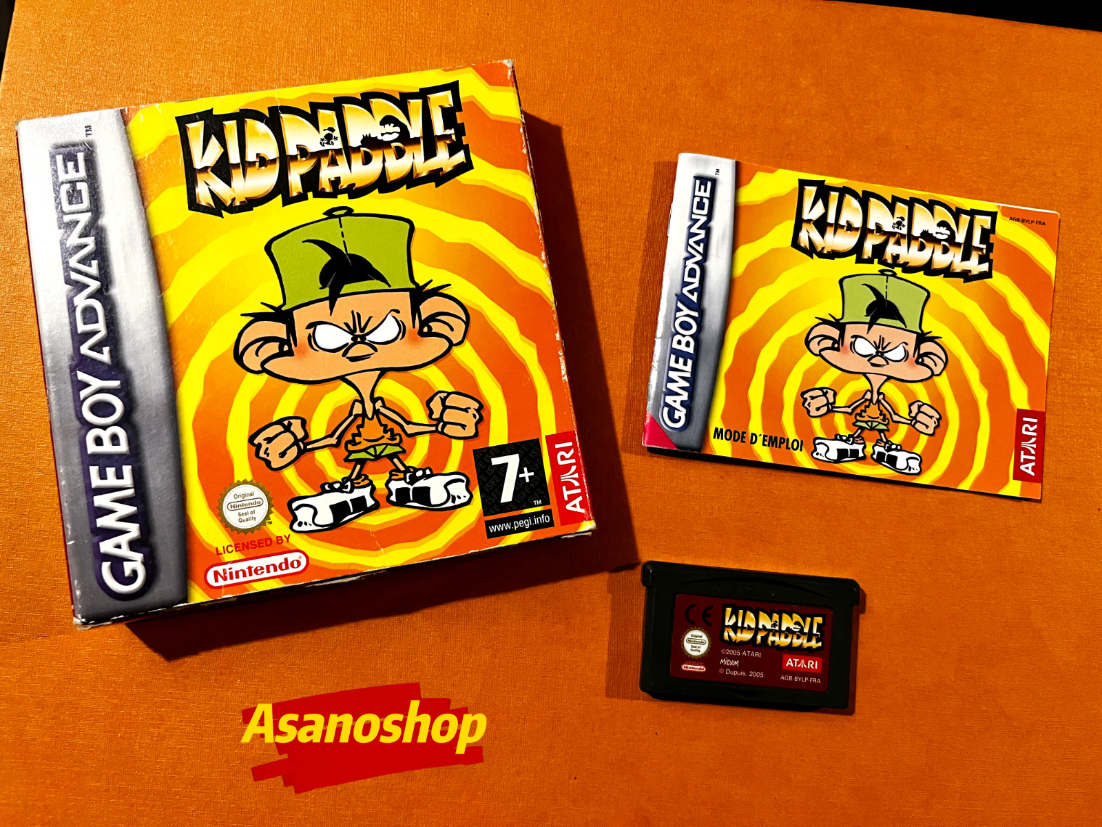 Kid Paddle  Nintendo Game Boy Advance GBA - FRA