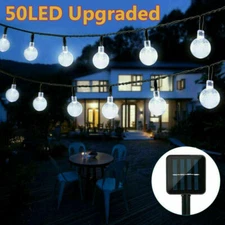 Solar Powered 30 LED Light String Garden Path Yard Decor Lamp Outdoor Waterproof