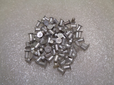 ALUMINUM SOLID RIVETS AN426AD4-4 / MS20426AD4-4 SET OF 100 EACH NEW | eBay