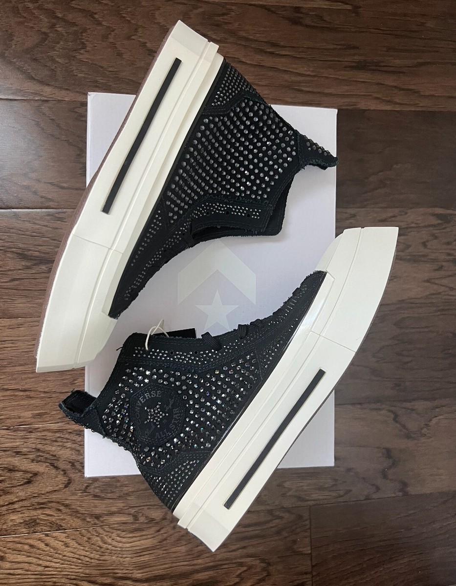 NEW Converse x Swarovski® Chuck 70 De Luxe Squared | Size 10W/8M