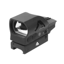 Aim Sports 1x34mm 4 Reticle Red/Green Reflex Sight with Push Button Operation