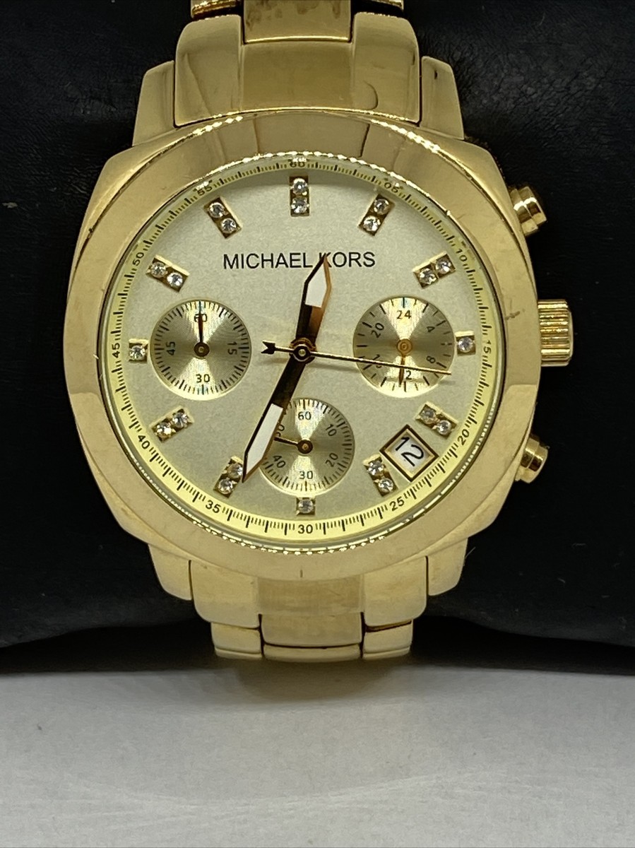 Michael Kors gold tone stainless steal Ladies Watch MK5132 Quartz movement Michael Kors MK5132 Women main image 4