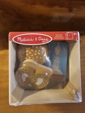 Melissa Doug Kids Food Groups Wooden Food Play Set Rice, Bread, Buns Pretzel