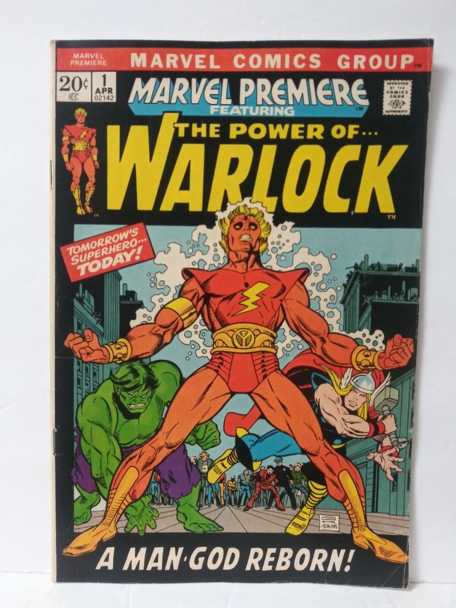 ハンバート・ワイズマン！　アナログ 1st Press Marvel Premiere #1 1st App Adam Warlock | eBay