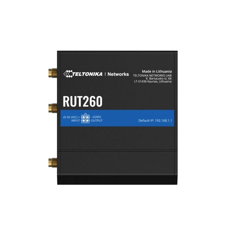 TELTONIKA LTE Cat6 Industrial Cellular Router RUT260 - Image 3 of 4