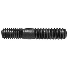 1-3/4" Grade 8 Threaded Stud 3/8"-24 x 3/4" SAE to 3/8"-16 x 1/2" USS (Qty: 10)