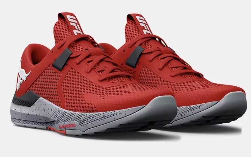 UNDER ARMOUR X PROJECT ROCK X UFC SNEAKERS UA BRAHMA BULL SHOES