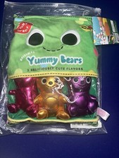 Yummy World Yummy Bears Large Plush 10" With 5 Plush Bears Inside NEW