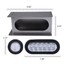 Carry-On Trailer LED 6-in Oval Sealed Combination Tail Light Kit CO-TLL211XRTMK At - Foto 5